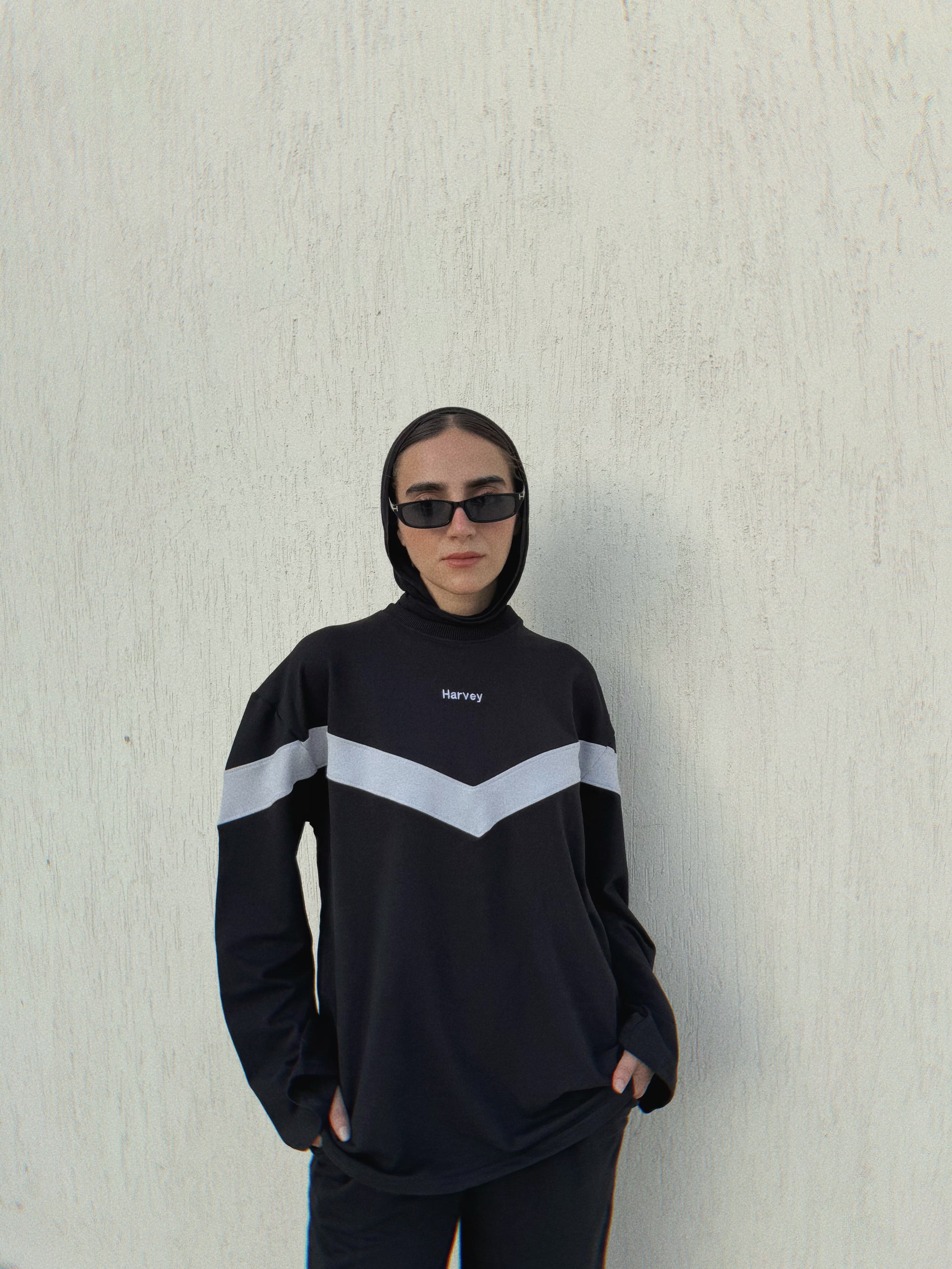 SUMMER TRACKSUIT - BLACK X SILVER