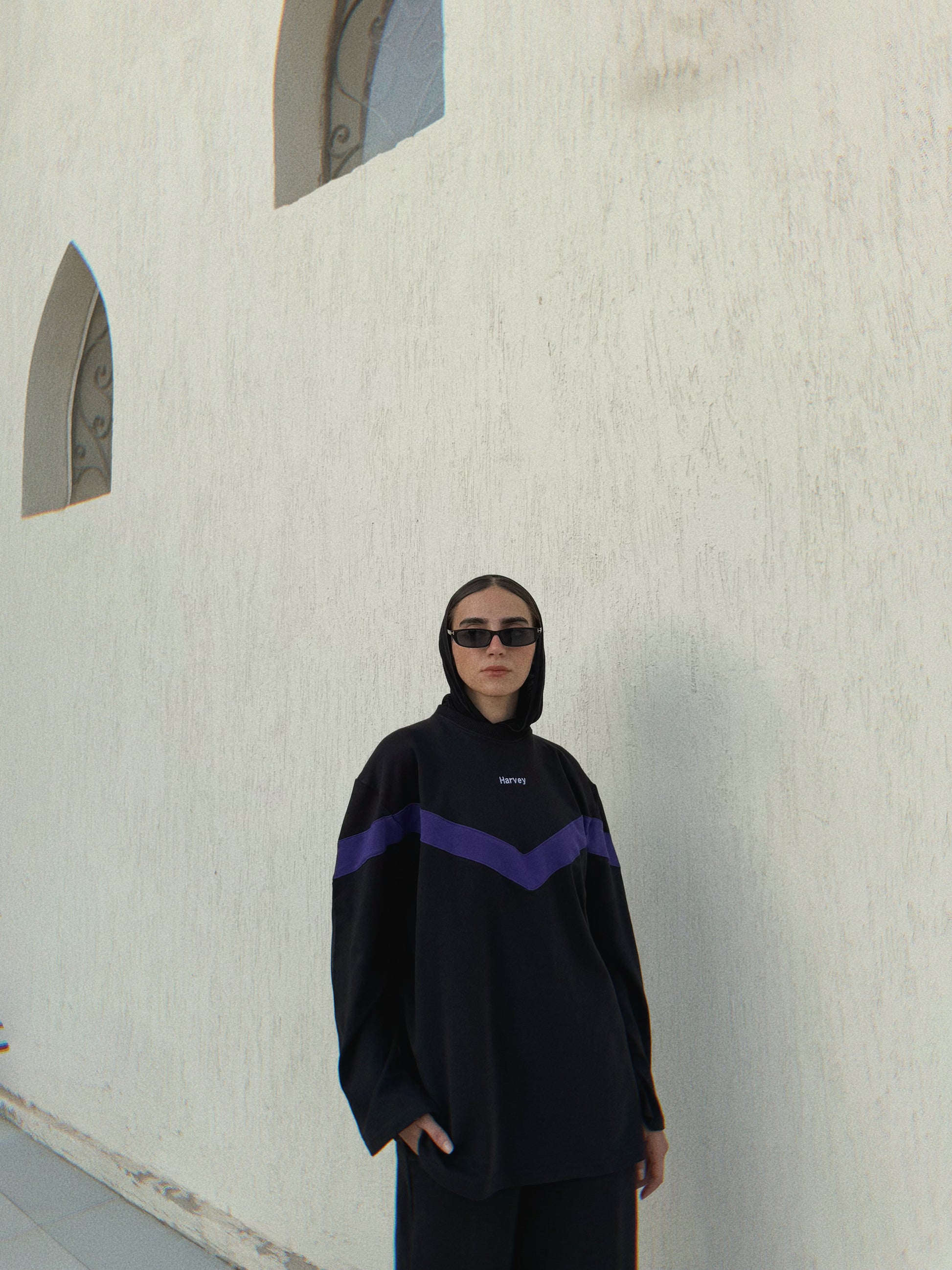 SUMMER TRACKSUIT - BLACK X PURPLE