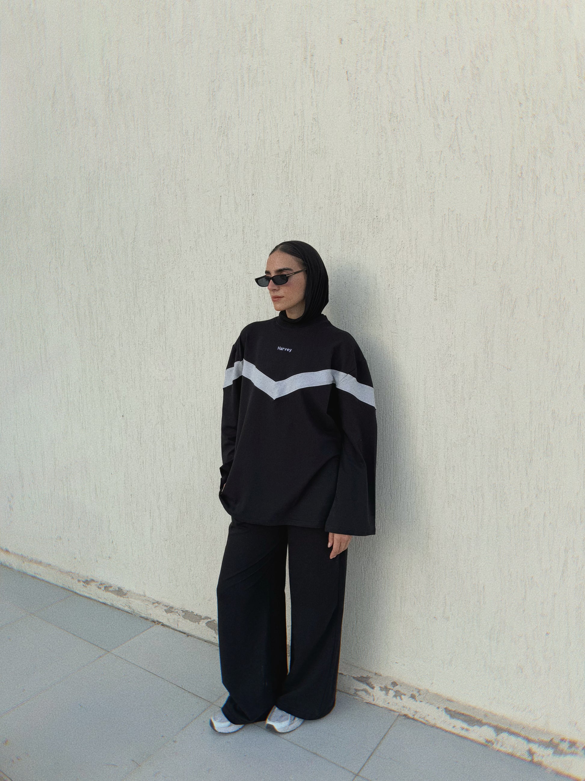 SUMMER TRACKSUIT - BLACK X SILVER