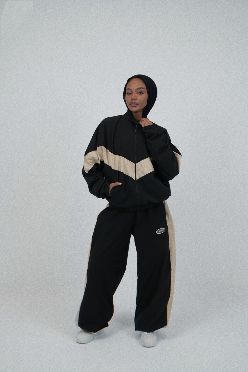 RETRO SET BLACK X BEIGE