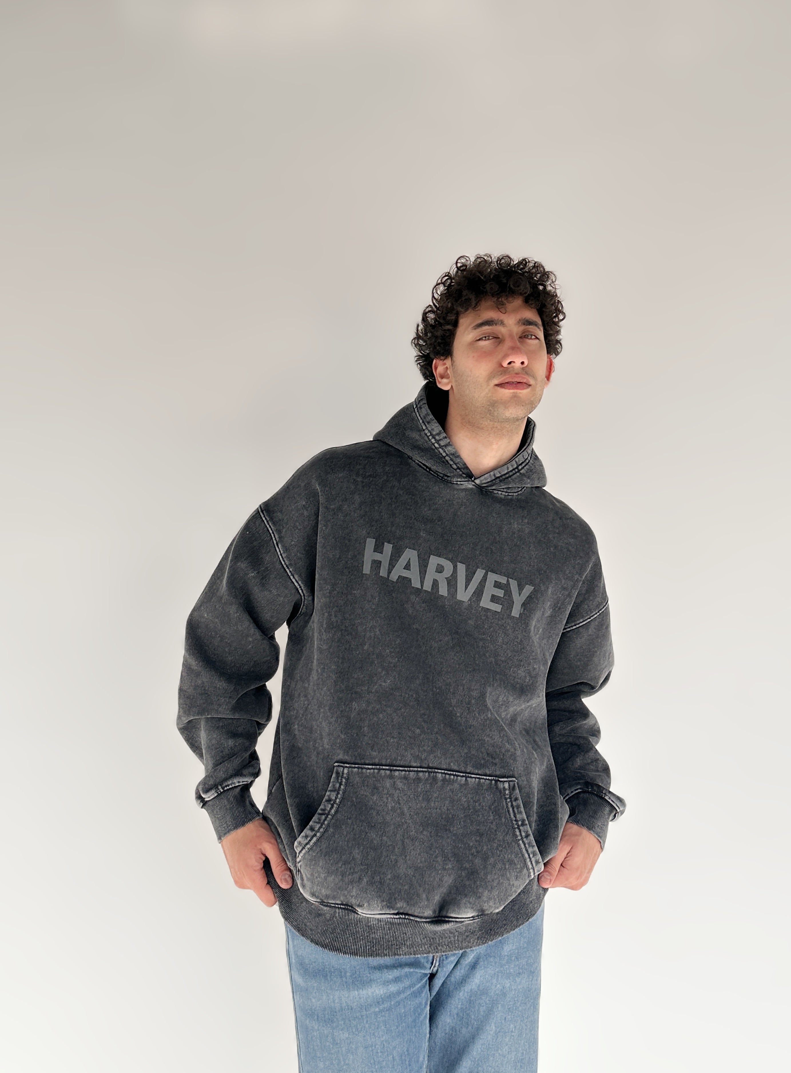 Harvey washed hoodie