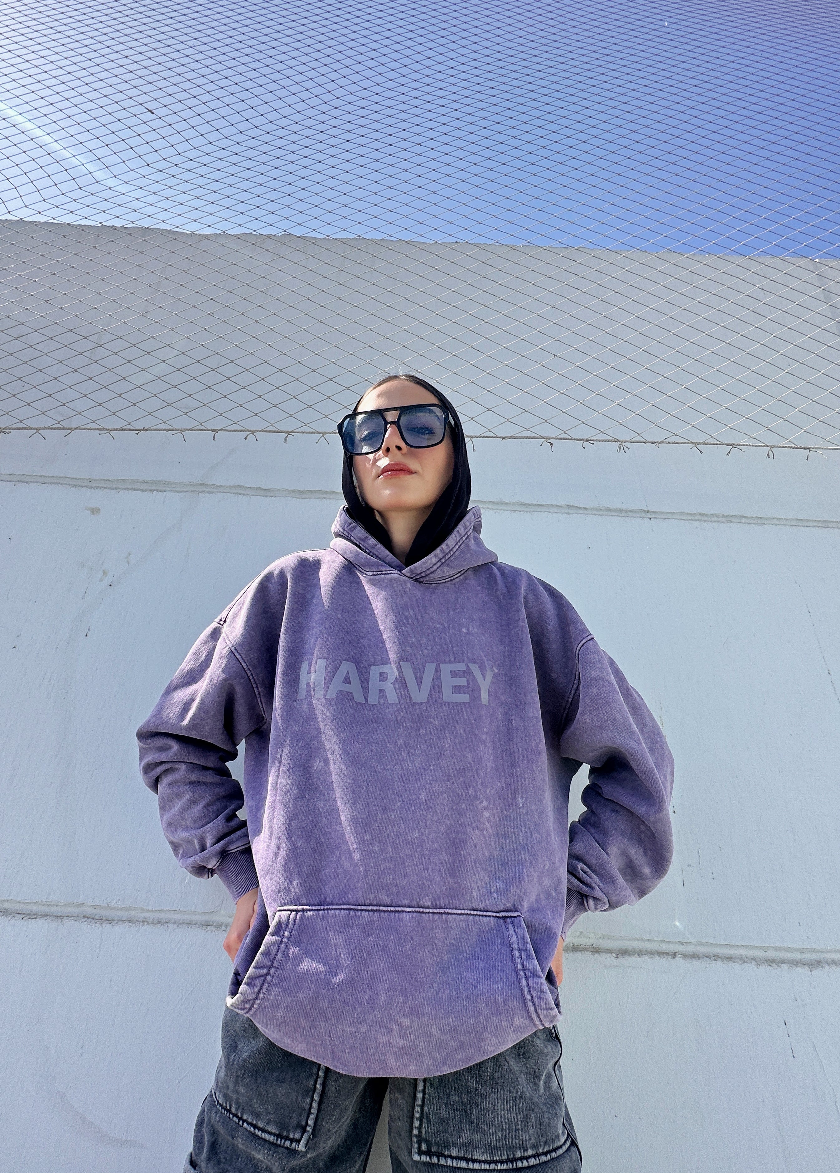 Harvey washed hoodie