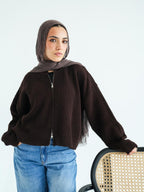 COZY SWEATER - Brown
