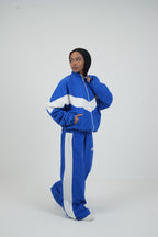 RETRO SET - BLUE X White
