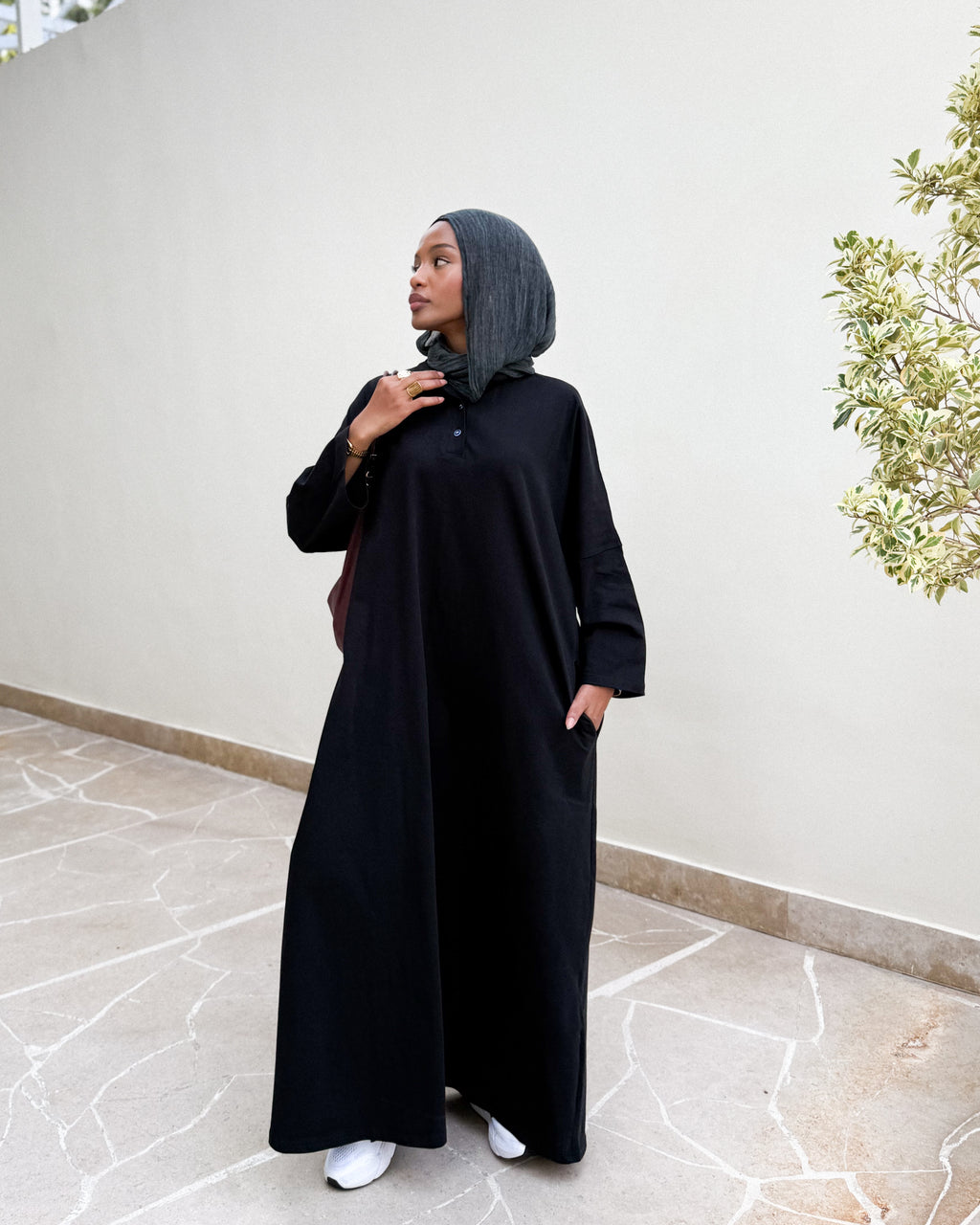 FLOW POLO MAXI - BLACK