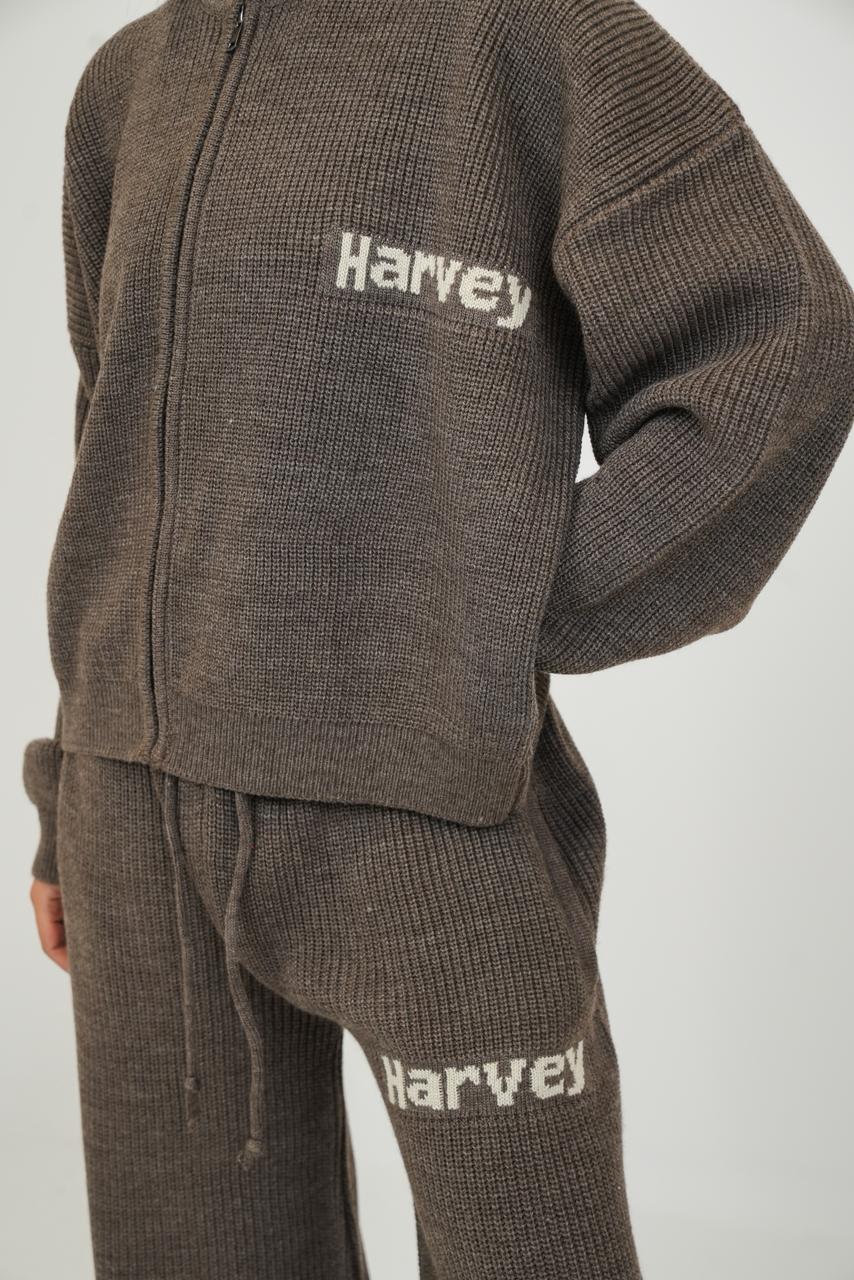 THE FLOW ZIP SET - MOCHA BROWN