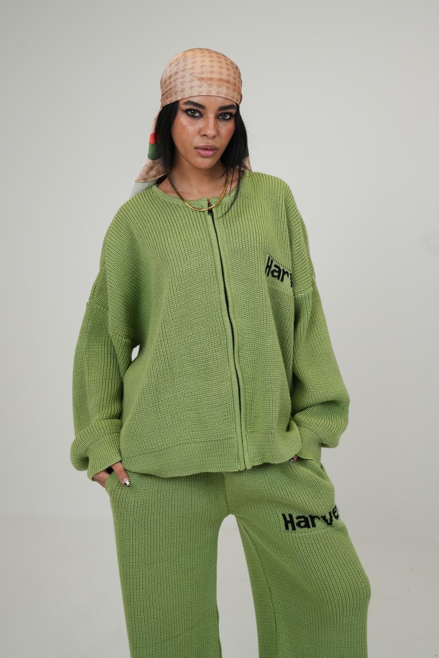 THE FLOW ZIP SET - LIGHT Green