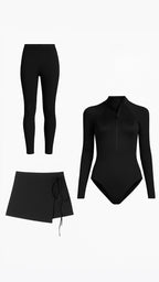 SWIM SET - BLACK