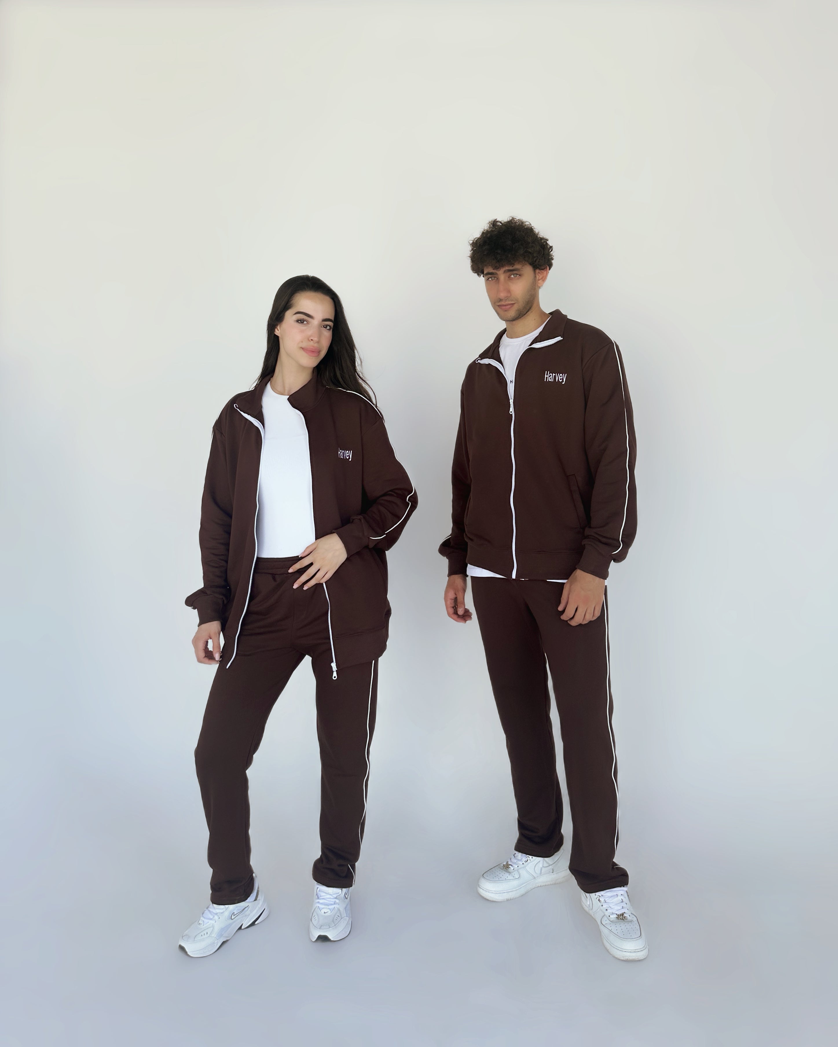 Harvey zip up set