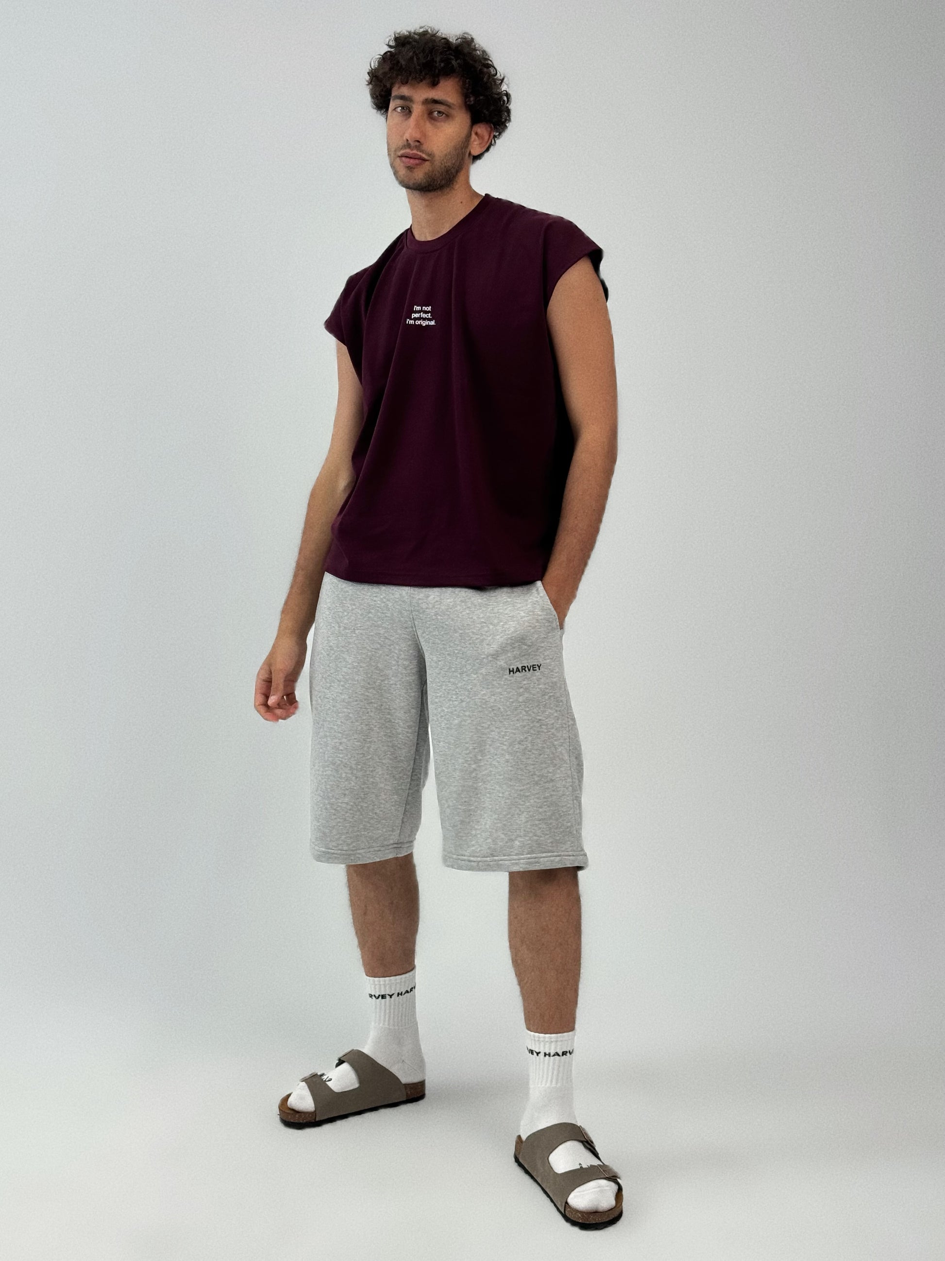 HARVEY SHORTS - GREY