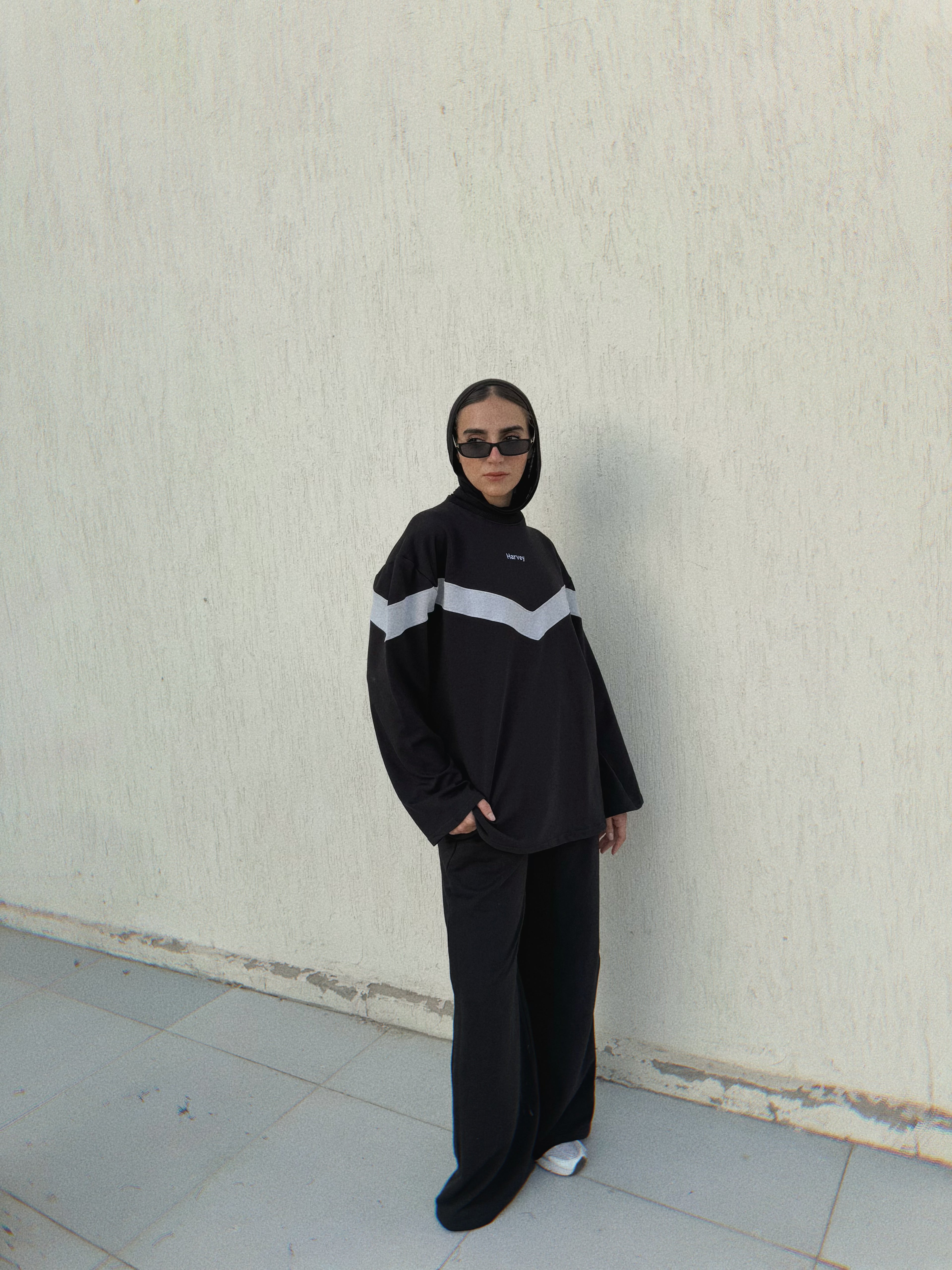 SUMMER TRACKSUIT - BLACK X SILVER