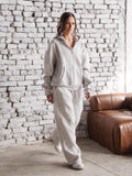 THE OUTLINE SET - HEATHER Grey