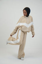 RETRO SET BEIGE X WHITE