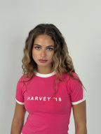 HARVEY ‘18 TOP - HOT PINK