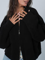 COZY SWEATER - Black