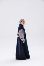 DAILY HOODIE DRESS - Navy