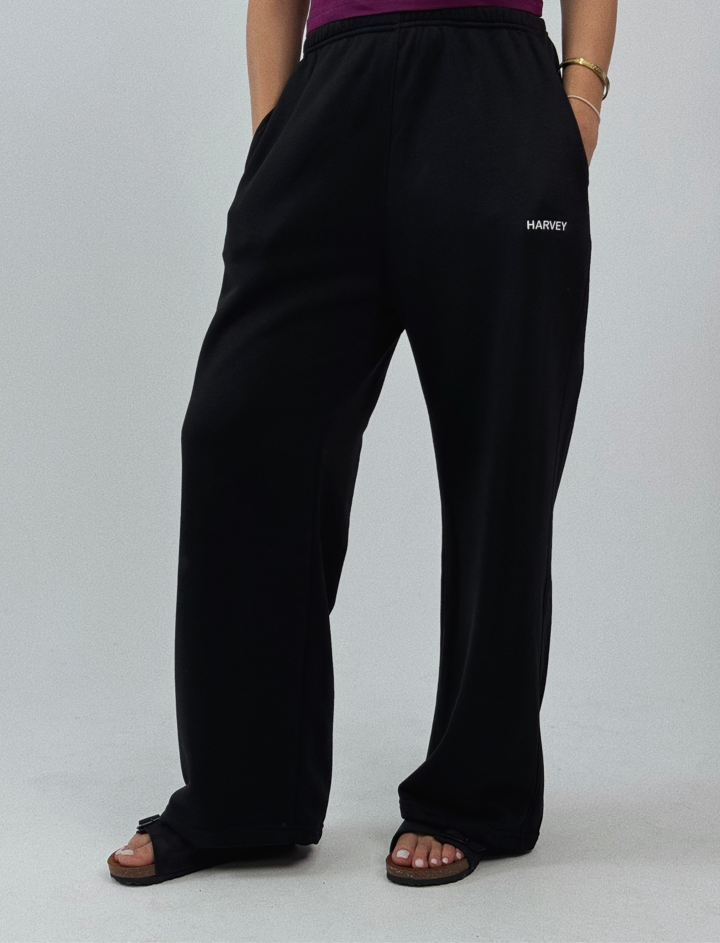 Comfort Flow Pants - Black