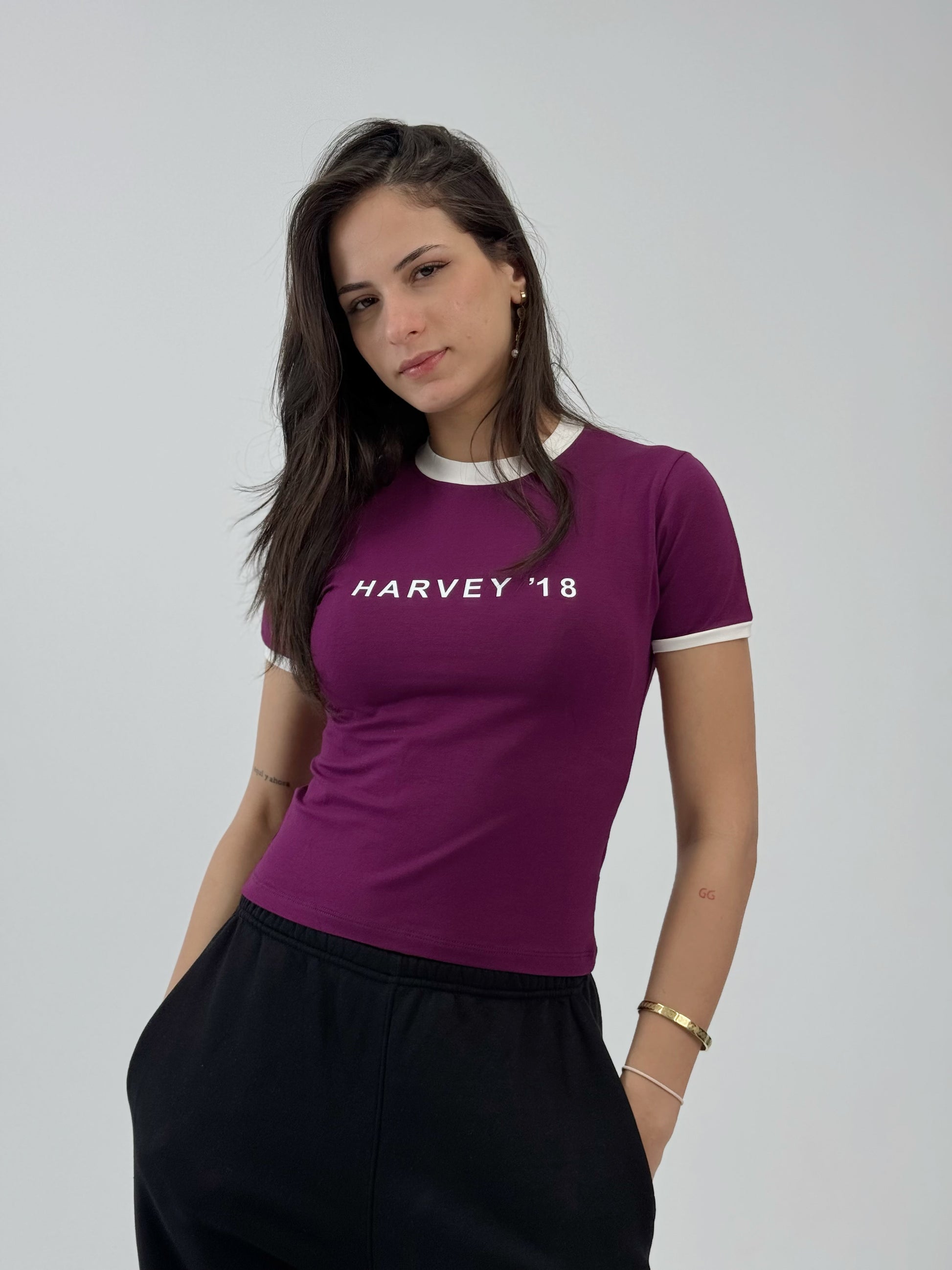 HARVEY ‘18 TOP - MULBERRY