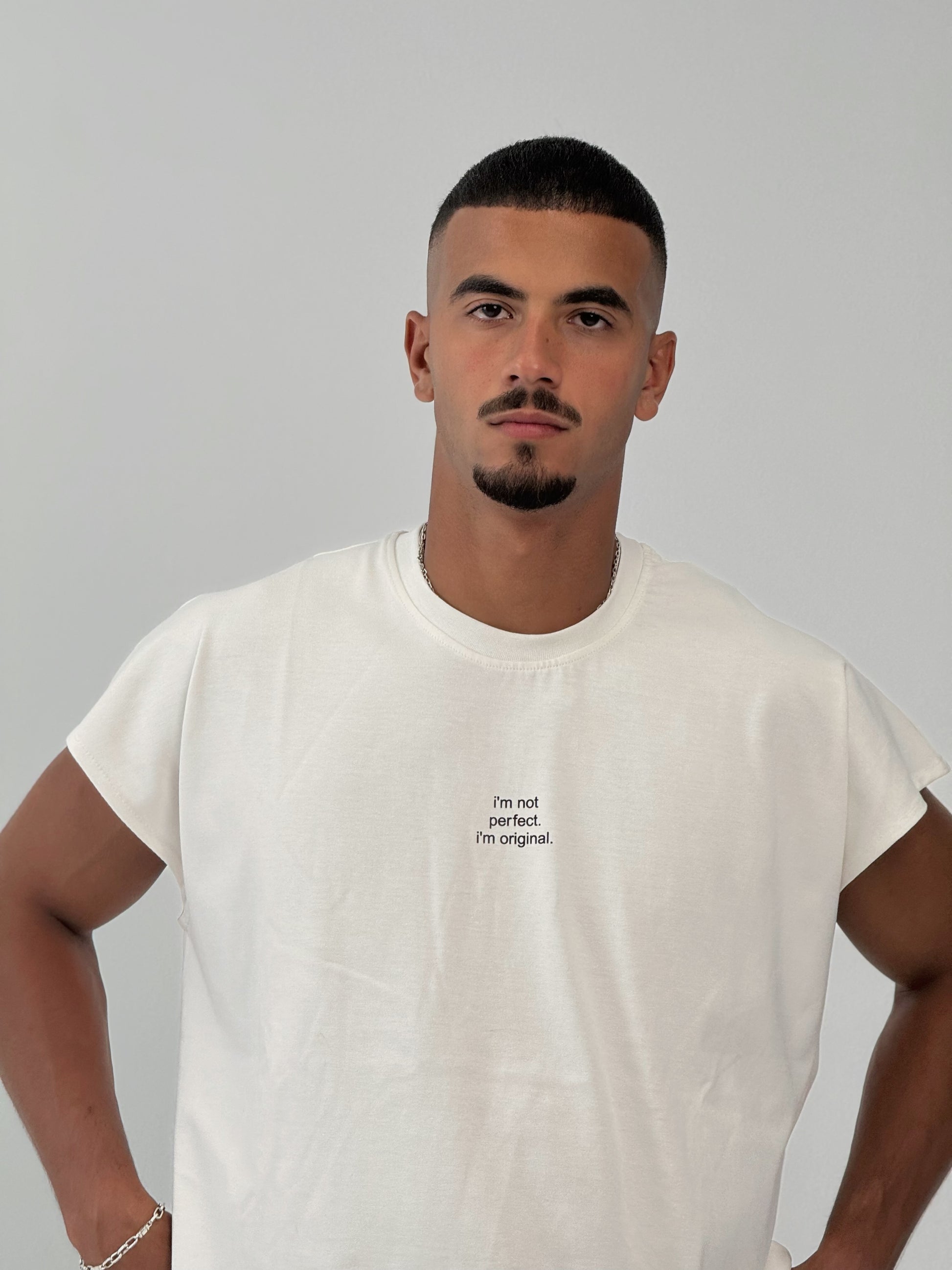 NOT PERFECT TEE - WHITE