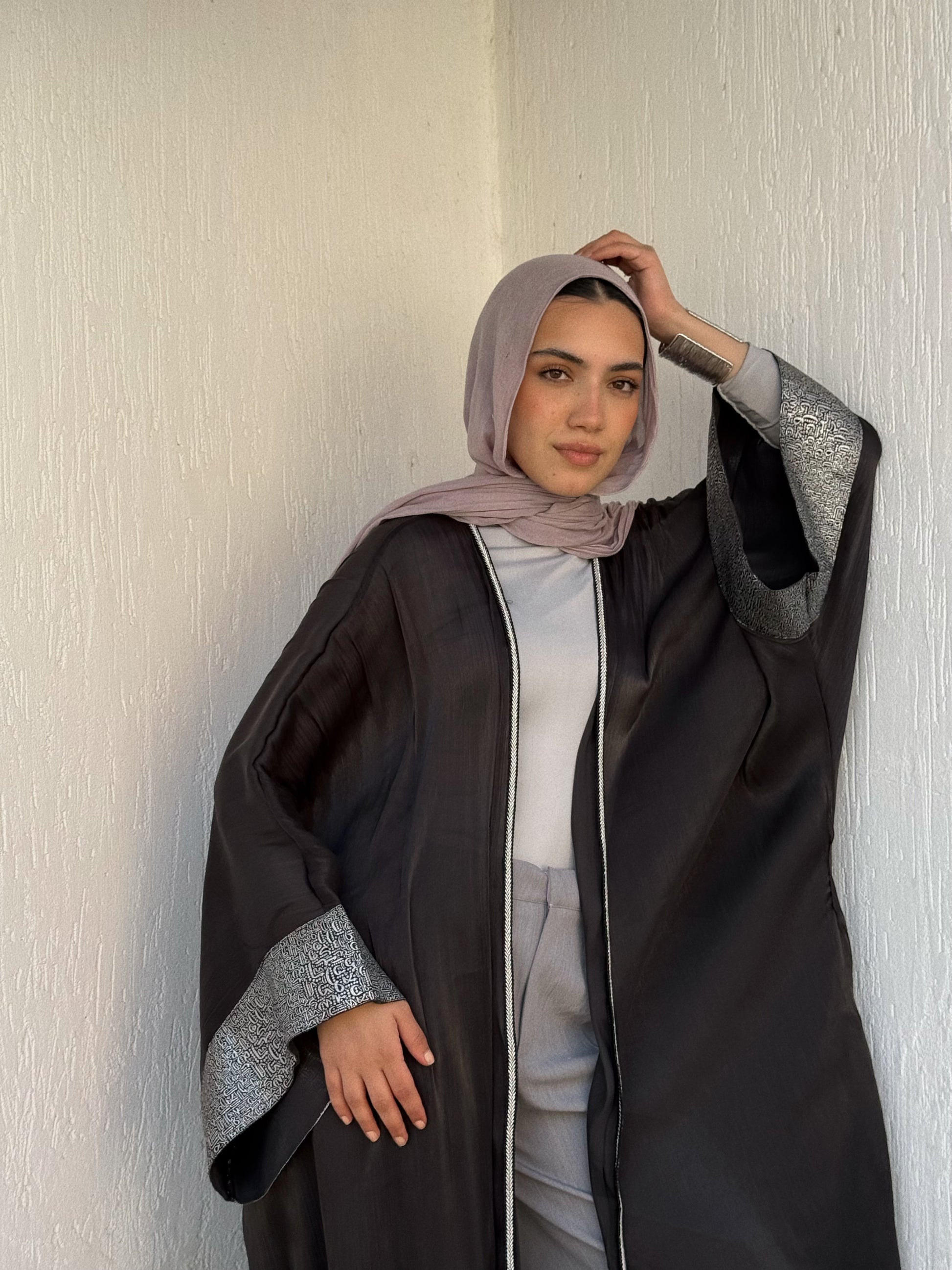 Qamar Cardigan Black