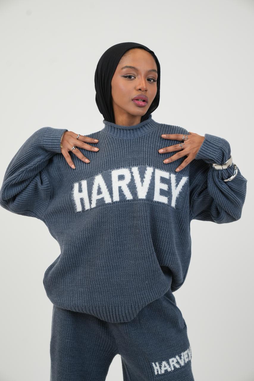 UNISEX KNITCORE SET - PETROL BLUE