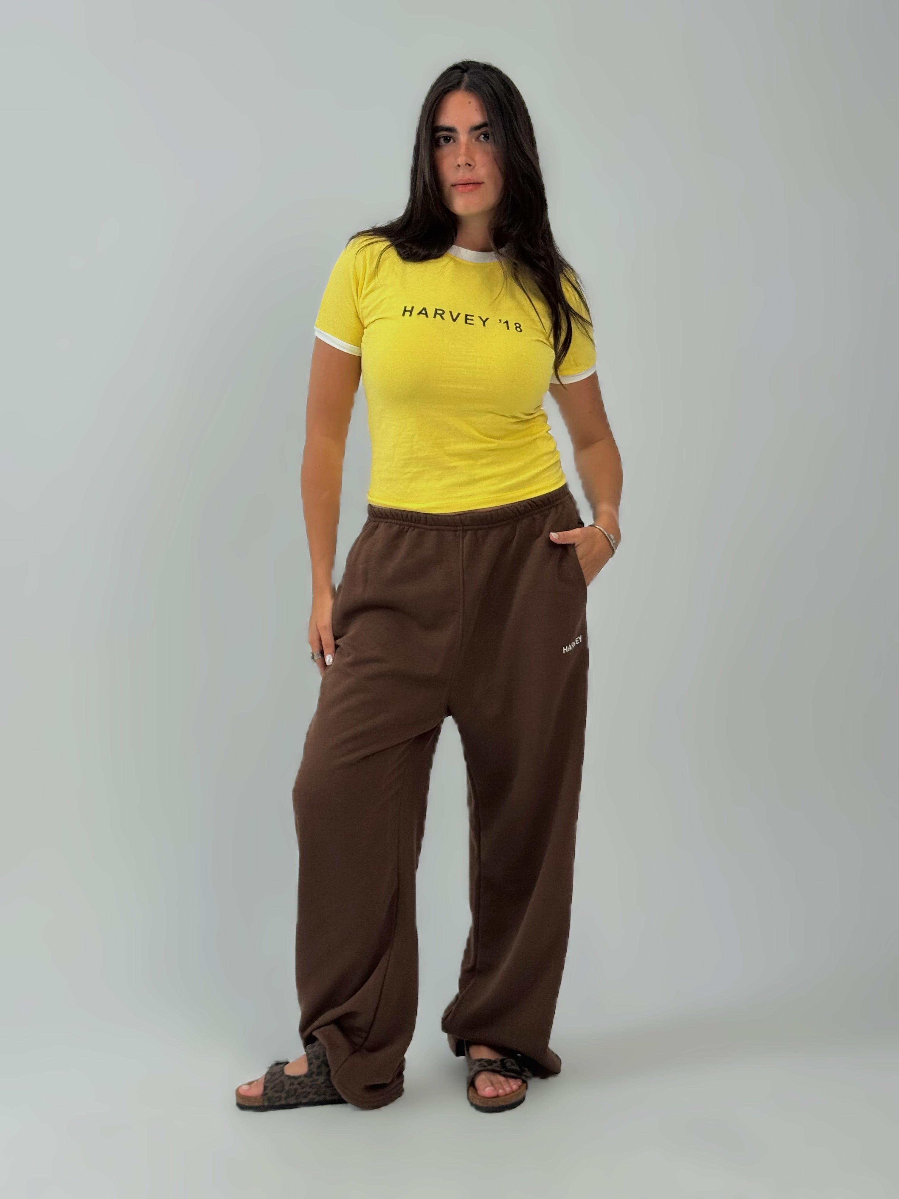 Comfort Flow Pant - Brown