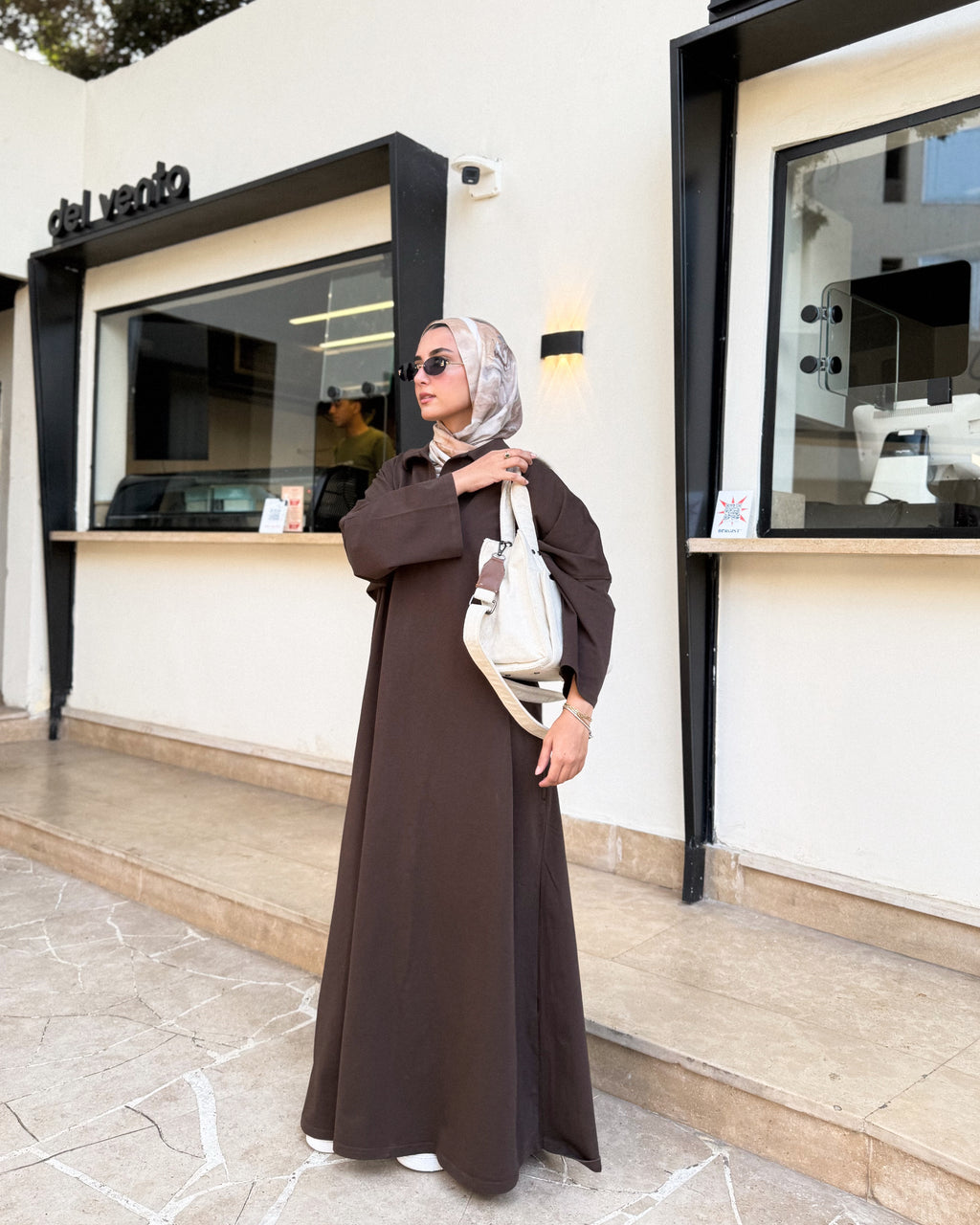 FLOW POLO MAXI - BROWN