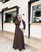 FLOW POLO MAXI - BROWN