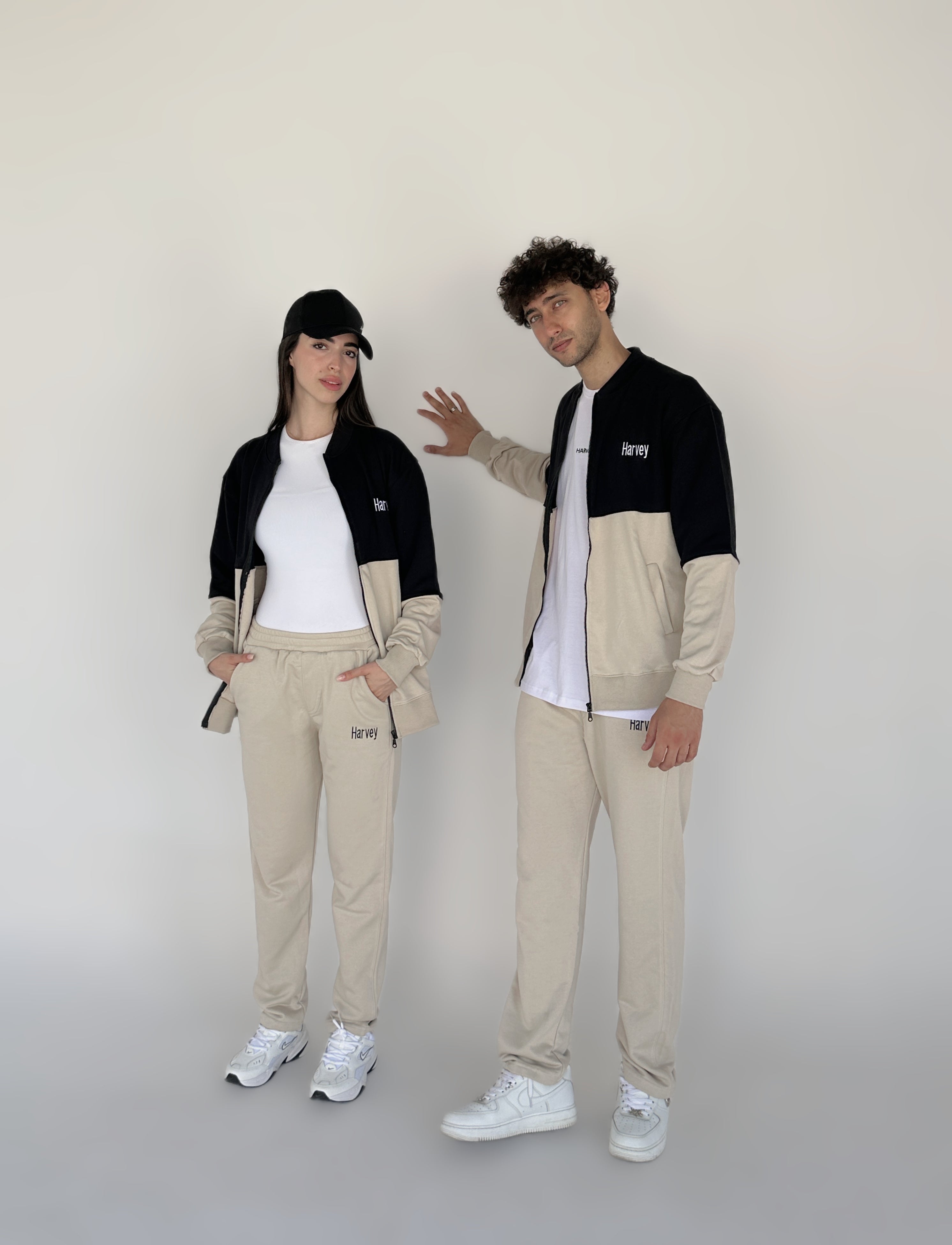 Harvey Zip up  set