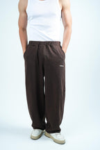 BALLOON PANTS - Brown