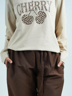 CHERRY LEOPARD TEE