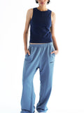 COMFY FLOW PANTS - TEAL Blue