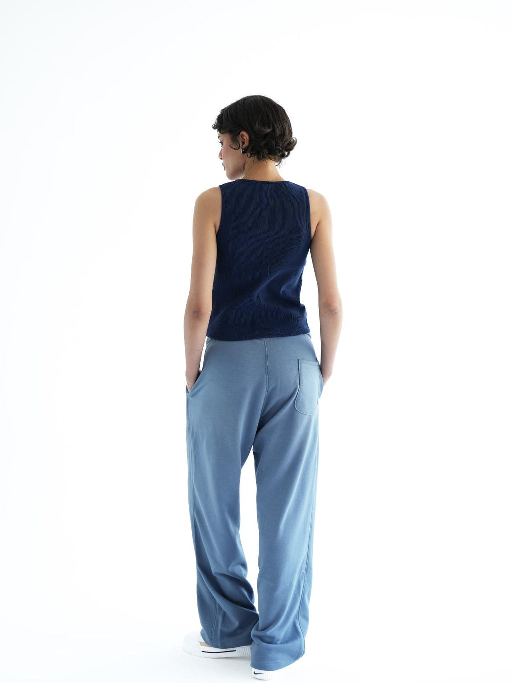 COMFY FLOW PANTS - TEAL BLUE