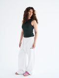 COMFY FLOW PANTS - White