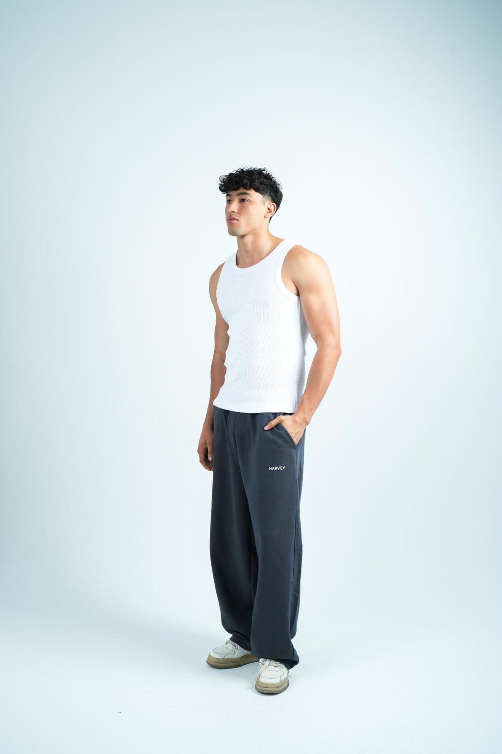 BALLOON PANTS - DARK GREY