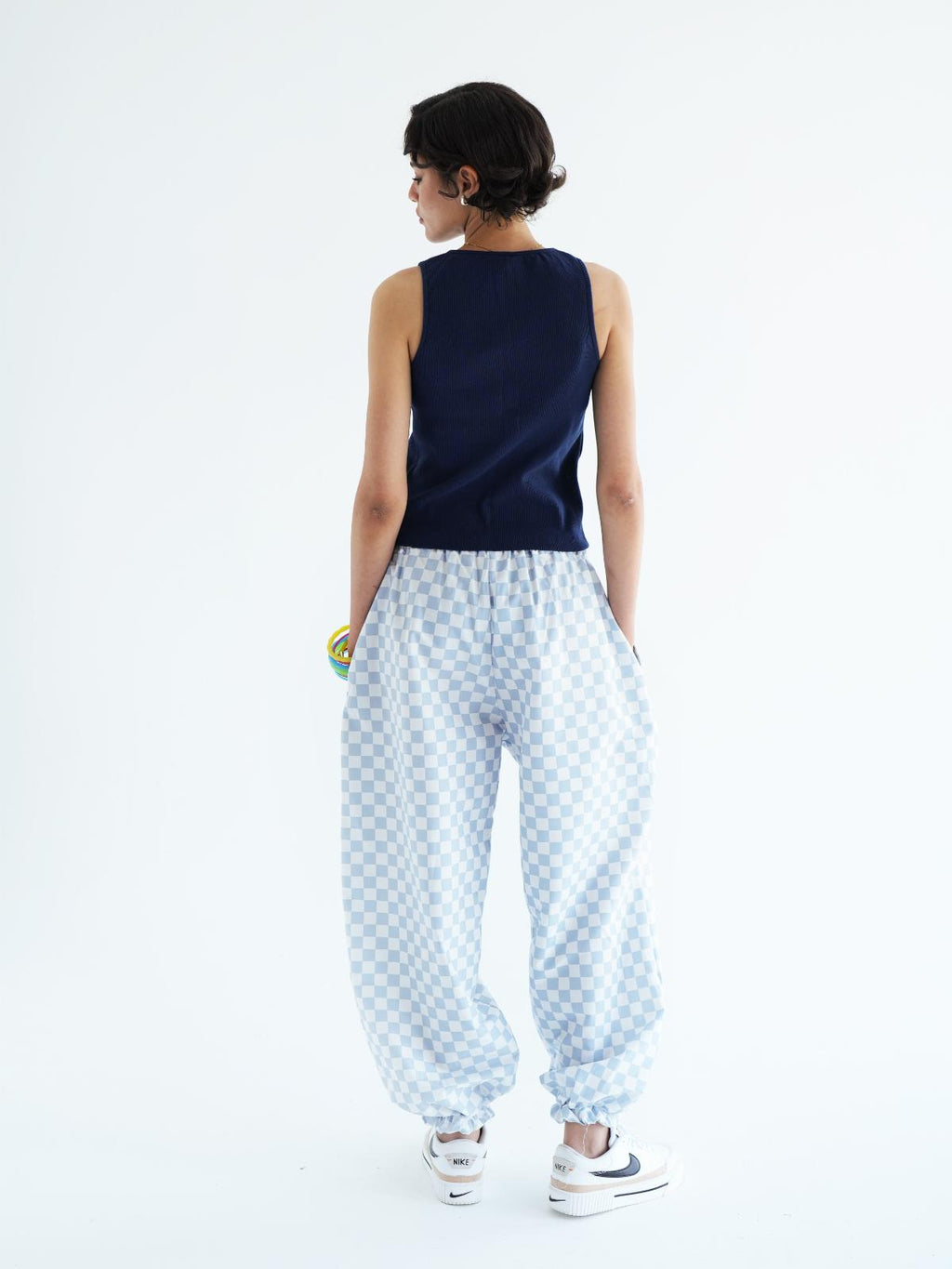 CLOUD GRID PANTS