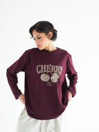CHERRY LEOPARD TEE