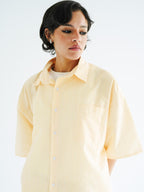 YELLOW BOXY STRIPED Shirt