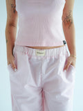 STRIPPED PANTS - Pink