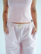 STRIPPED PANTS - Pink