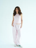 STRIPPED PANTS - Pink