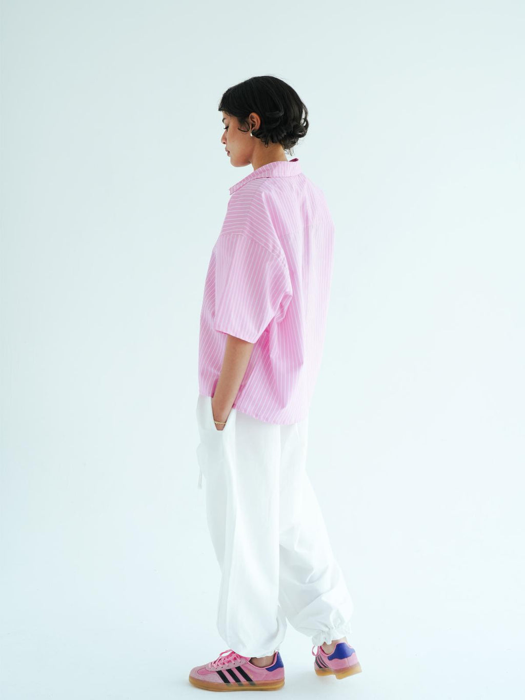 AIRY BALLON PANTS - WHITE