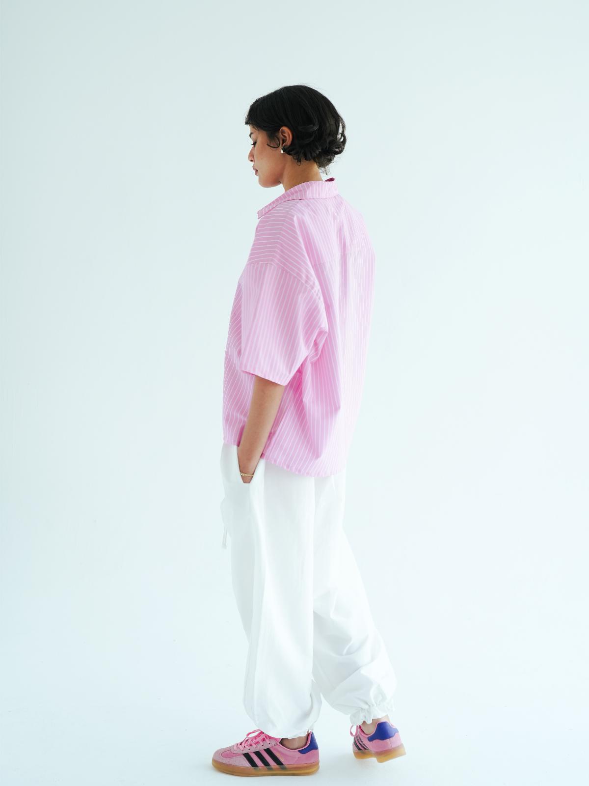 AIRY BALLON PANTS - WHITE