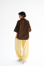AIRY BALLON PANTS - Yellow