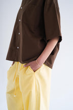 AIRY BALLON PANTS - Yellow