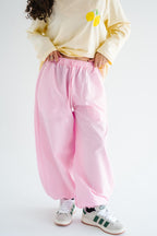 AIRY BALLON PANTS - Powder Pink