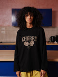 CHERRY LEOPARD TEE