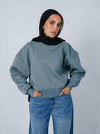 THE CHILL HOODIE - TEAL Blue