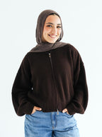 COZY SWEATER - Brown