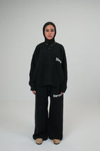 THE FLOW ZIP SET - BLACK